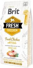 Brit Fresh Adult | mit Huhn | 12 kg Hundetrockenfutter