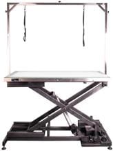 Groom Professional Mont Blanc Light Up Trimmtisch, elektrisch, 120x60x25,5-95cm