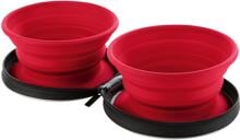 Hunter Silikon Reisenapf LIST mit Tasche | 750/750 ml | für Hunde