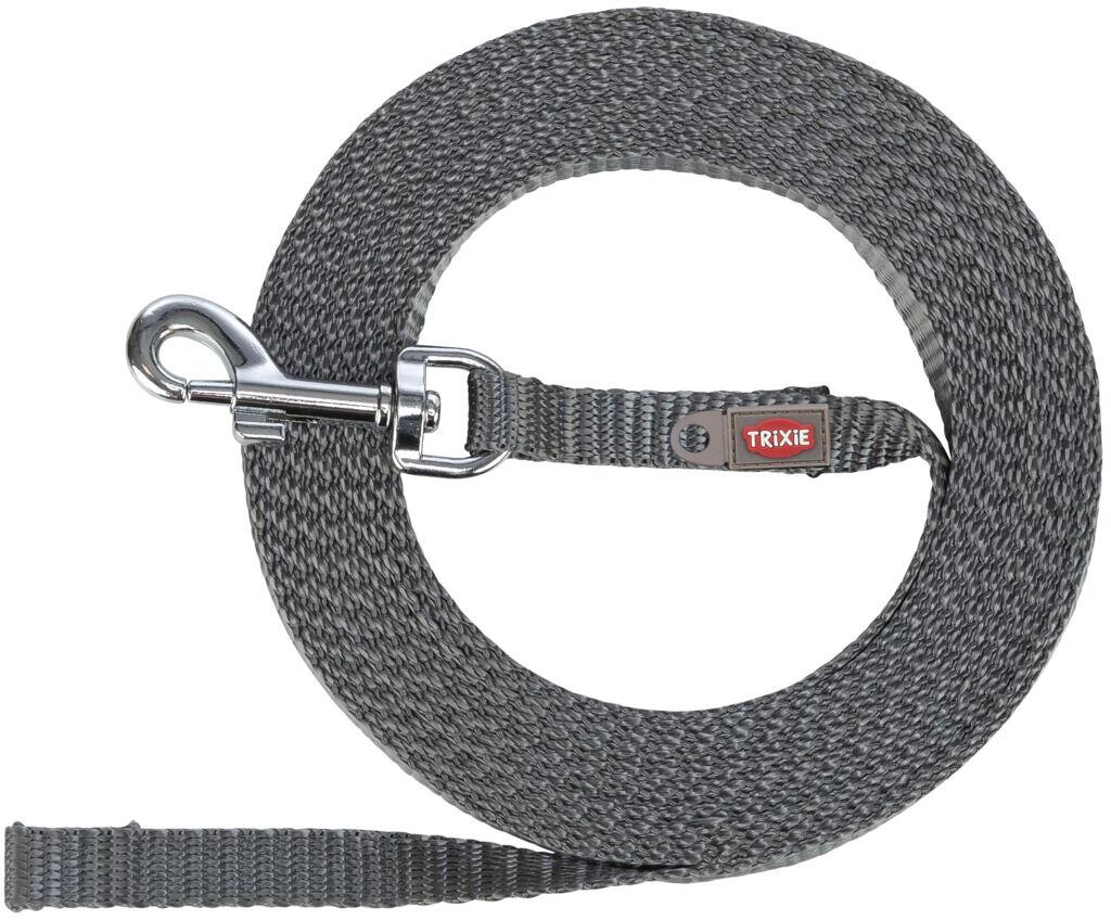 Trixie Schleppleine, extra leicht, grafit, XS–S, 15m/10mm