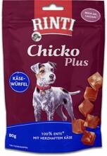 Rinti Chicko Plus Käsewürfel | Ente | Hundesnacks 80g