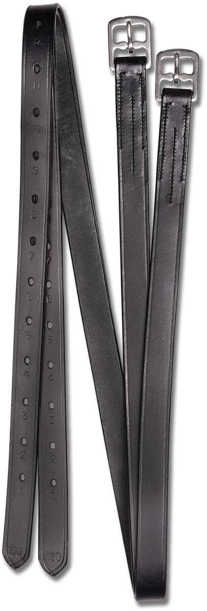 Waldhausen X-Line Steigbügelriemen, 22mm, schwarz, 120cm