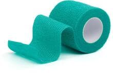 KRUUSE Kohäsive Flexbandage, grün, 5cmx4,5m, 1 Lage