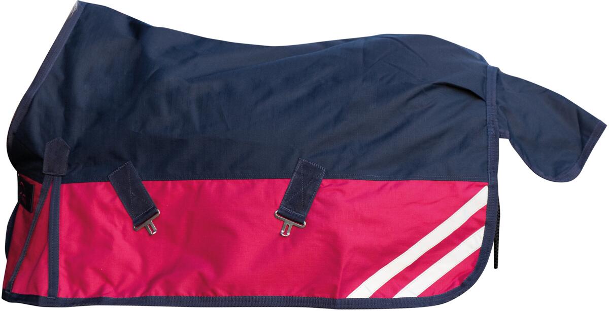 HKM Mini Weidedecke, 600D, cranberry, 85cm