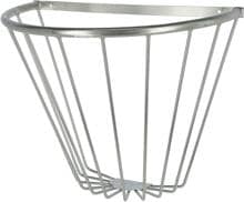 Rastrelliera per fieno KERBL, zincata, semitonda