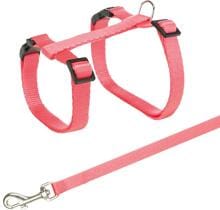 Trixie cat harness with lead, 27-45cm/10mm, 1.20m, assorted colours