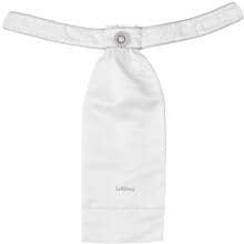 LeMieux Sparkle Plastron Stecktuch, weiß