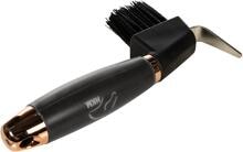 HKM Gel hoof scraper, black/rose gold