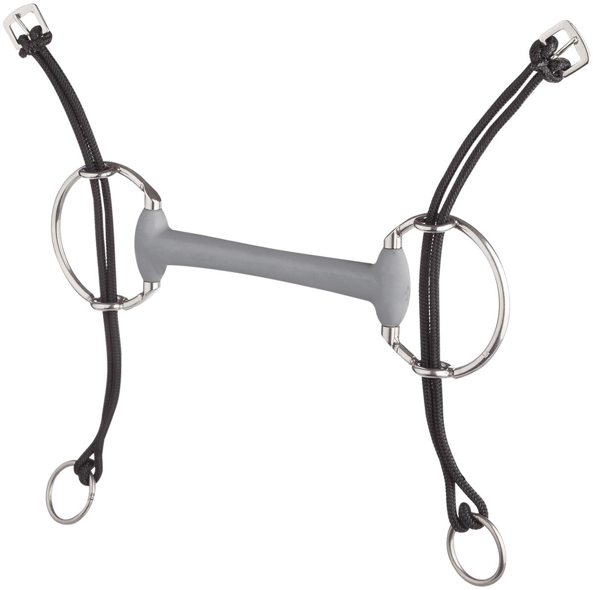beris Aufziehtrense mit Olivenkopfstange, 140mm, soft