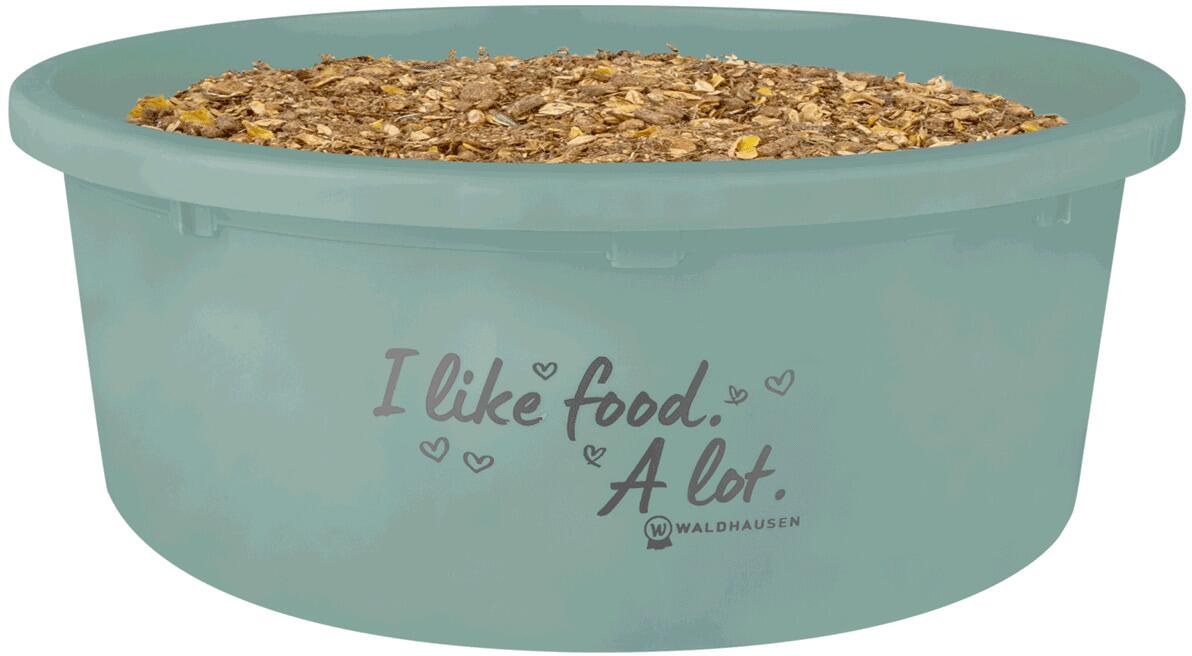 Waldhausen I like food XL Futterschale mit Deckel, 8L, mistel
