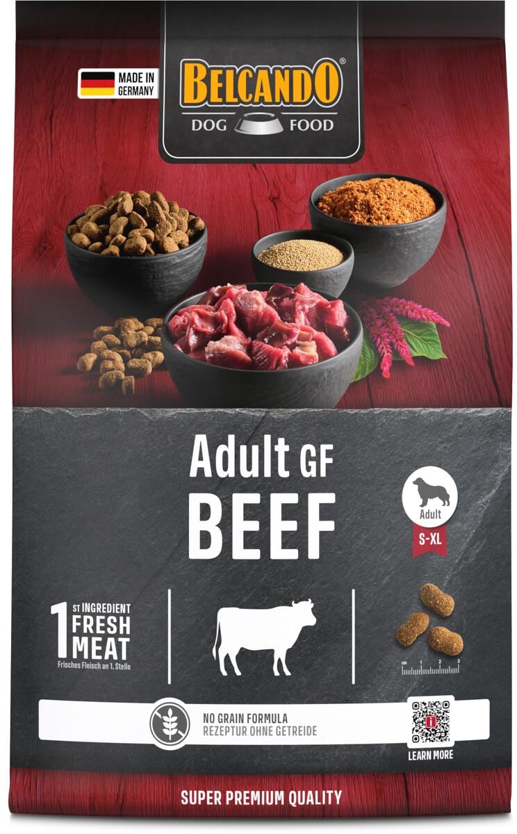 Belcando Adult GF Beef Trockenfutter, 4kg