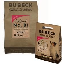Bubeck Premium Nr. 81 Trockenfutter mit Rind