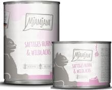 Mjamjam Katzenfutter mit Huhn & Wildlachs