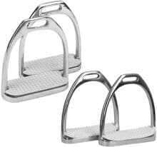 Staffe in acciaio inox Covalliero, in coppia