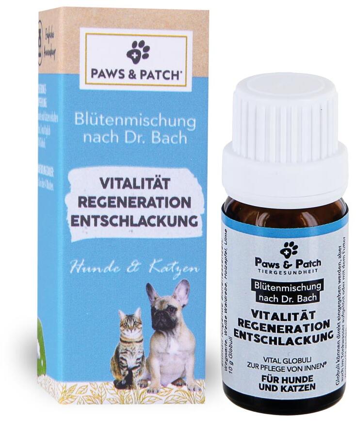 Paws & Patch Blütenmischung nach Dr. Bach, 10g, Vitalität & Regeneration