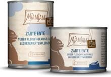Mjamjam Katzenfutter Ente Pur 