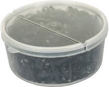 HKM Soft Mähnengummis, schwarz, 450 Stück