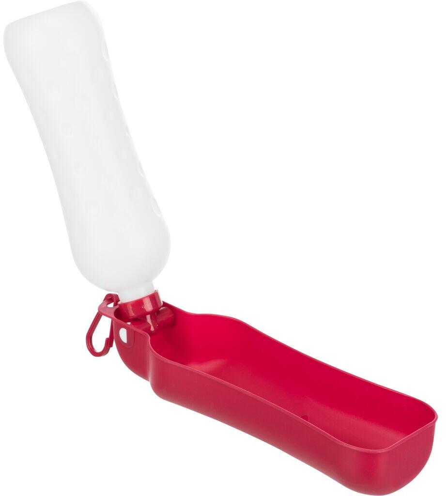 Trixie Flasche mit Trinknapf, Kunststoff, 0,7L, farblich sortiert