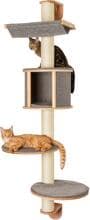 KERBL Pet Dolomit Tofana wall scratching post, grey, 168x75cm