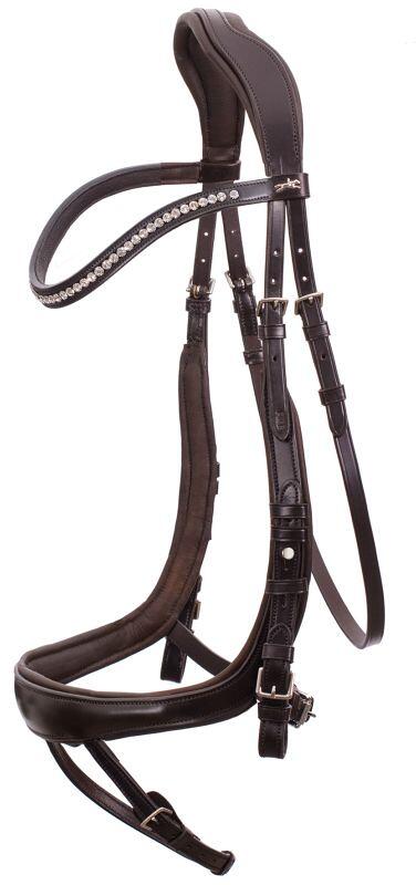 Schockemöhle SP Equitus Beta Trense, espresso/silver, WB XL