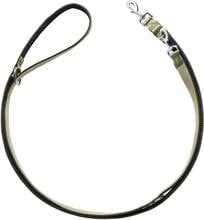 Guinzaglio in neoprene HUNTER, regolabile, verde oliva/nero, 20 mm/200 cm