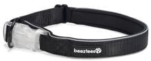 beeztees Parinca Premium Collar, nero, 50-55x2,5cm