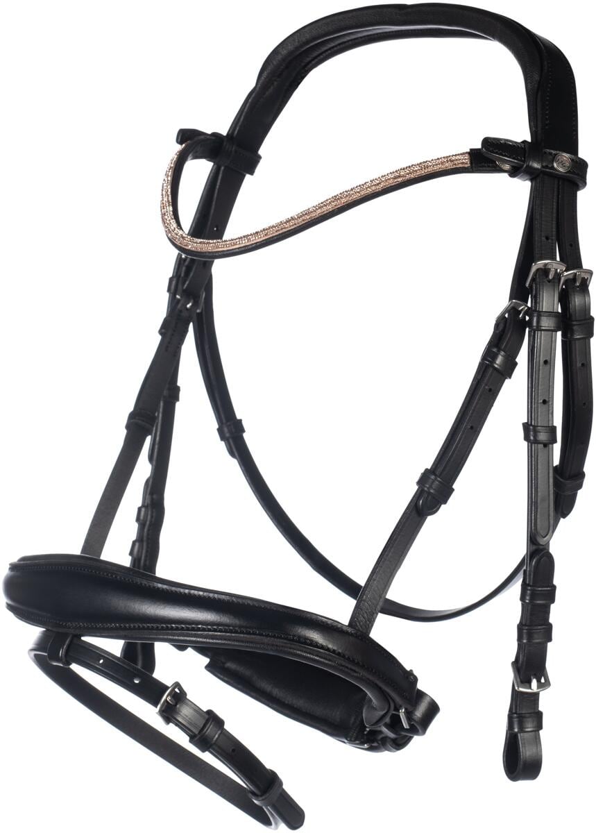 HKM Kopenhagen Trense, schwarz, Warmblut