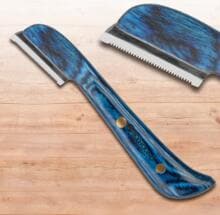 Greyhound Trimmmesser blau | mittel