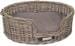 Happy House Klassischer Rattan Korb, oval, 