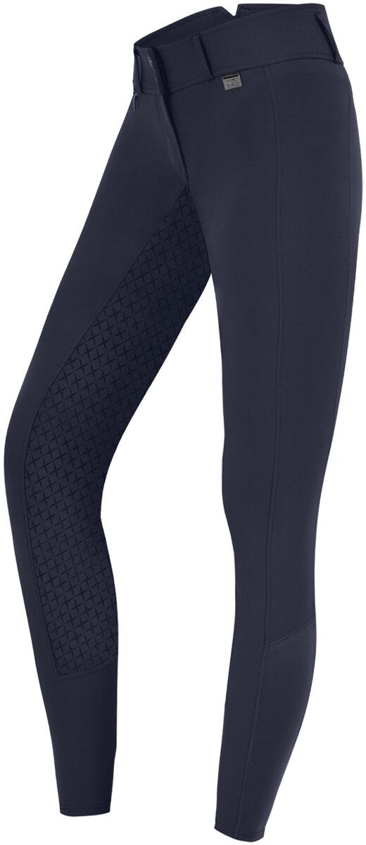 ELT Micro Sport Silikon High Waist Reithose, nachtblau, 48