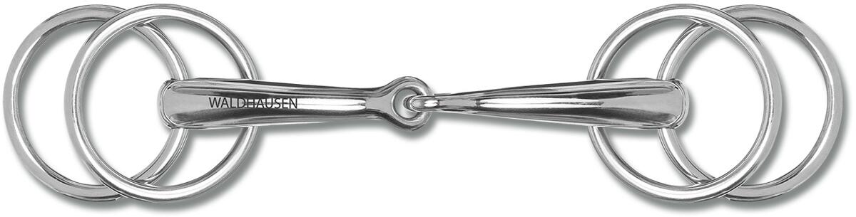 Waldhausen Fahrtrense, 4 Ringe, Edelstahl, 13,5cm