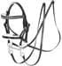 LeMieux Hobby Horse Kandarenzaumzeug, schwarz