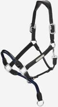LeMieux Rope Control Halter, black, Full