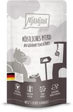 Mjamjam Quetschie Katzenfutter Pferd Pur