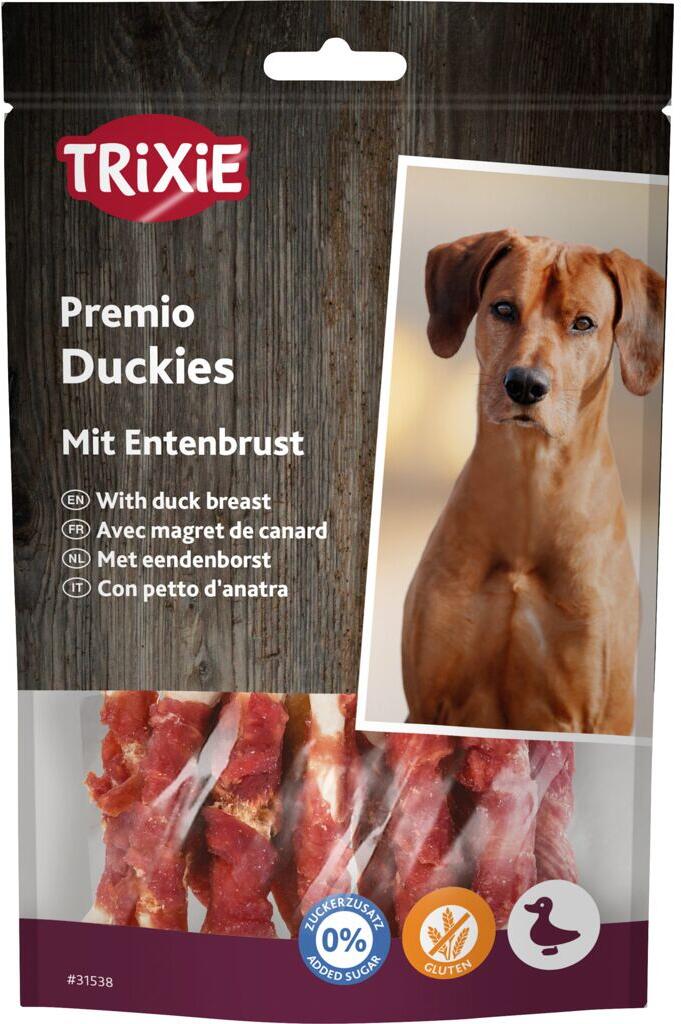 Trixie PREMIO Duckies mit Entenbrust, 100g