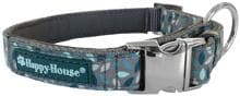 Collare Happy House Flora, nylon, verde menta, S