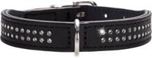Collare HUNTER Diamond Petit, nero, taglia S, 42 cm
