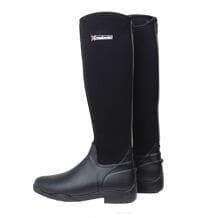 USG Crosslander Meran, stivali da equitazione in neoprene, nero, 37