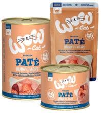 WOW Premium Paté Nassfutter, Huhn & Lachs