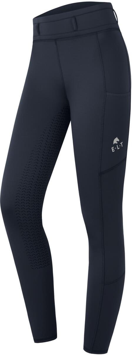 ELT Ella Kinder Thermo-Reitleggings, nachtblau, 152