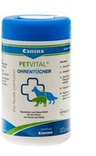 Canina PETVITAL Ohrentücher, 120 Tücher