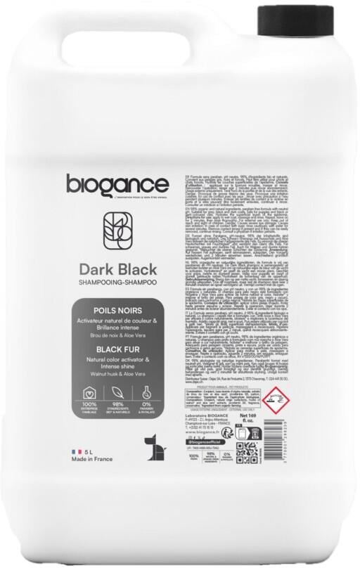 Biogance Dark Black Hundeshampoo, 5L