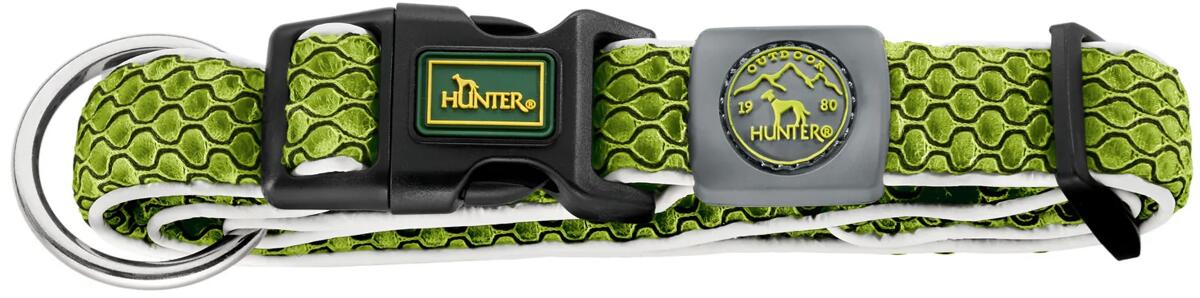 Hunter Hilo Vario Plus Hundehalsband, limette, XL
