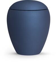Urna per animali Völsing Verona Edition, velluto blu navy, 2,8 L