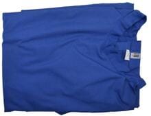 ub textiles Heidelberg long sleeve tunic without cuffs, cotton, cornflower blue, size 3/L