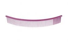 HPP Kamm 25 cm gebogene Ausführung Zinkenlänge 33 cmgrobe und feine Zahnung Fuchsia