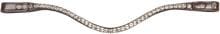 Waldhausen X-Line Shine fascia per sopracciglia, marrone, argento, WB