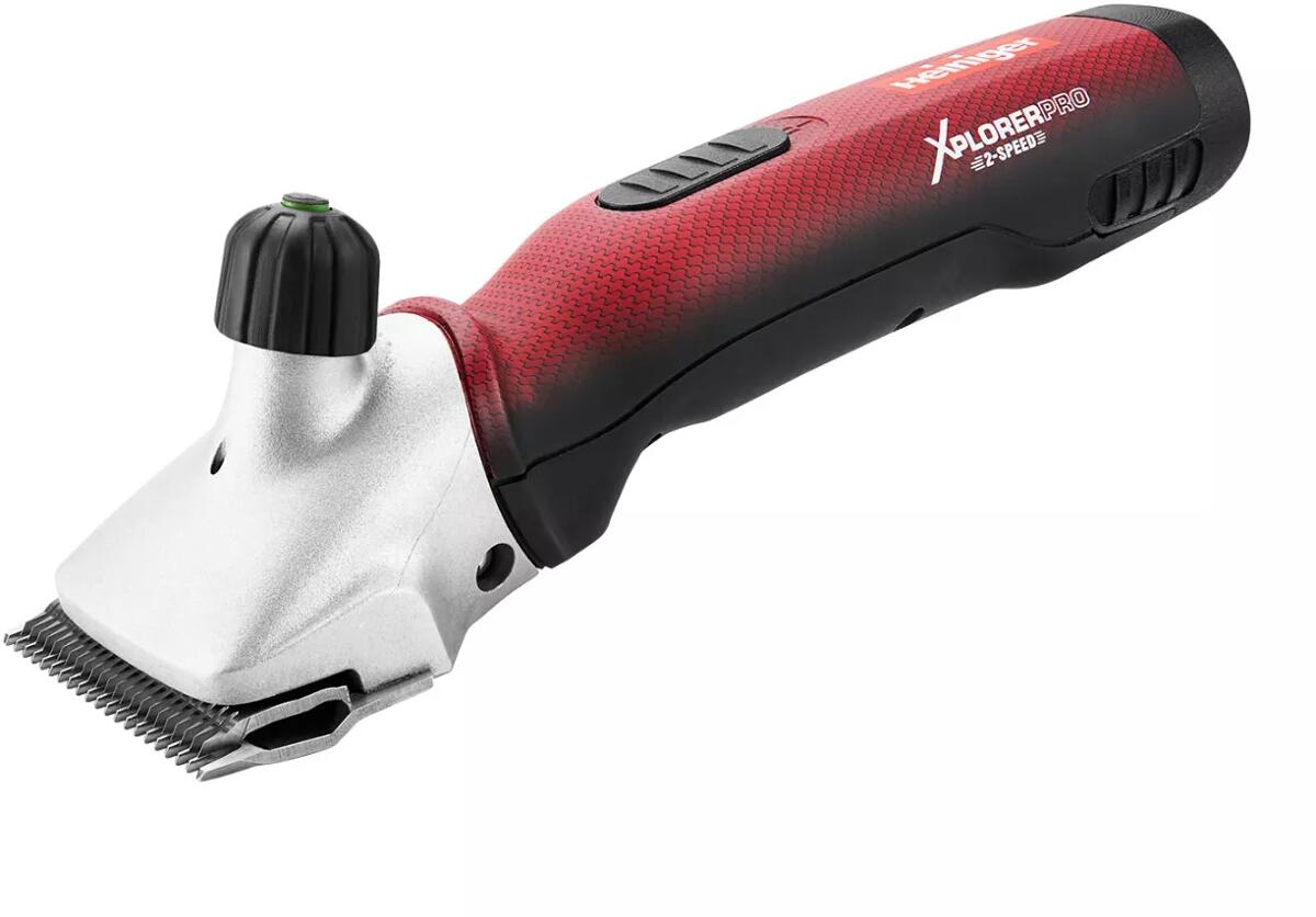 Heiniger XplorerPro Vieh-/Pferdeschermaschine, 2 Akkus