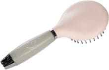 HKM Gel Schweif- und Mähnenbürste, hellrosa/hellgrau