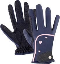 ELT Metropolitan Heart Kinder Reithandschuh, nachtblau